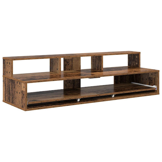 Vidaxl Birou Studio Din Lemn Antichizat 152 X 42,5 X 36 Cm