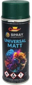 Champion Color Spray Vopsea Acrilic Rezistent La Temperatură Cu Efect Matt Verde 6005 400ml