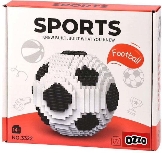 Ozzo Cuburi De Construit Sports Football Pentru 14+ Ani 72 Bucăți