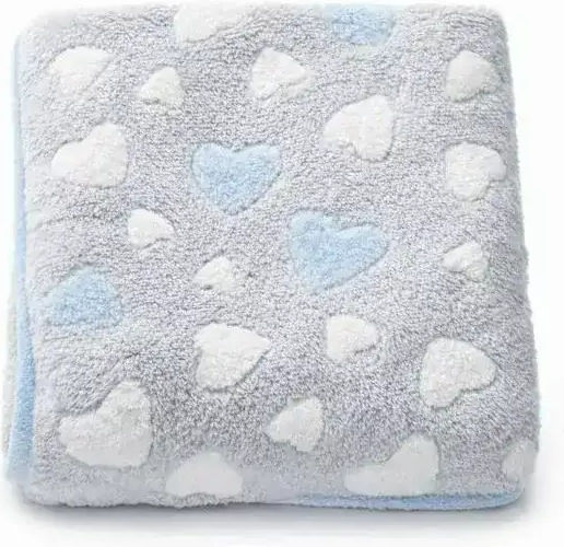 New Baby Pătură Pepinieră Swaddling Albastră 80x90cm