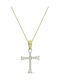 Ortaxidis Gold Cross 14K with Chain