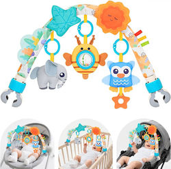 MalPlay Hängende Babyspielzeuge für Kinderwagen und Auto mit Rotation für Neugeborene