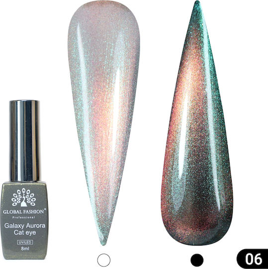 Global Fashion Gel Nagellack 006 Katzenauge 8ml
