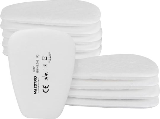 G25p3 Set Vorfilter P3 10 Stück Schutzmaske