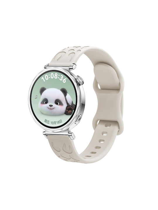 Silicone Strap Concave Garmin Vivoactive 4s Vivomove 3s Starlight