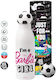Koupakoupa I'm Barbie Girl Stainless Steel Kids Water Bottle Barbie Non Spill Multicolour 550ml