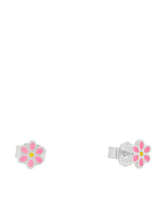 Prince Silvero Nieten Blumen aus Silber