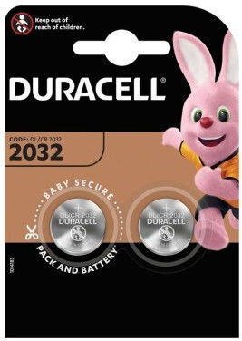 Duracell Baterii Litiu pentru Ceasuri CR2032 3V 2buc