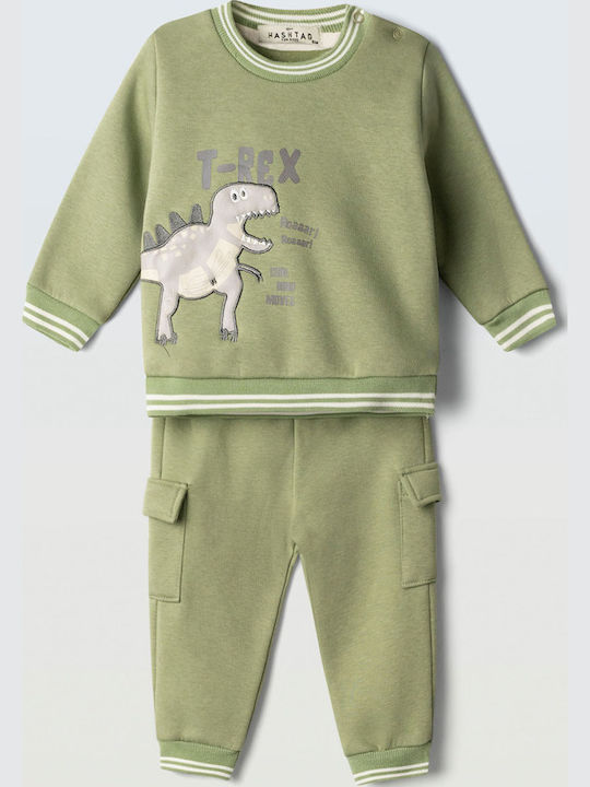 Hashtag Kinder Sweatpants Set Olivgrün 2 Stück