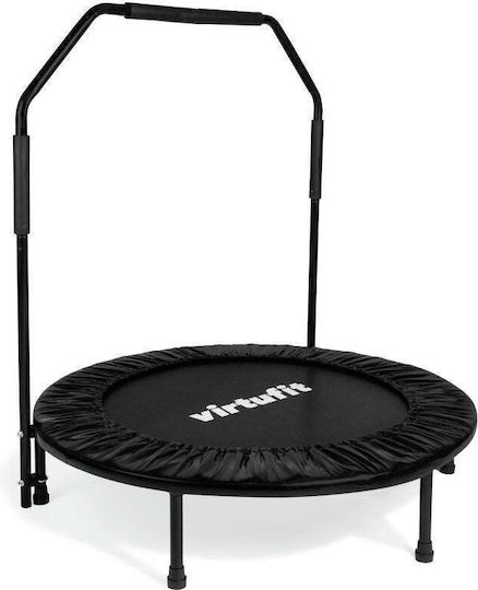 Virtufit Trampolin Für Gymnastik Mit 100cm Durchmesser, Handgriff Und Netz