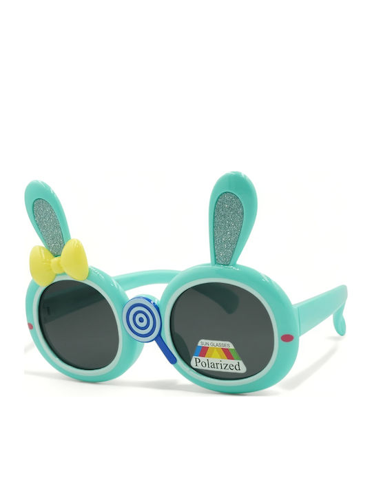 Kiddos Άθραυστα Polarized Παιδικά Γυαλιά Ηλίου Princess Τιρκουάζ