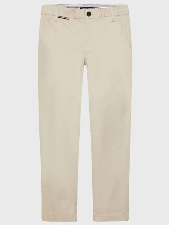 Tommy Hilfiger Παιδικό Παντελόνι Chino Μπεζ