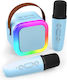 Wireless Karaoke Microphones B108907 Light Blue