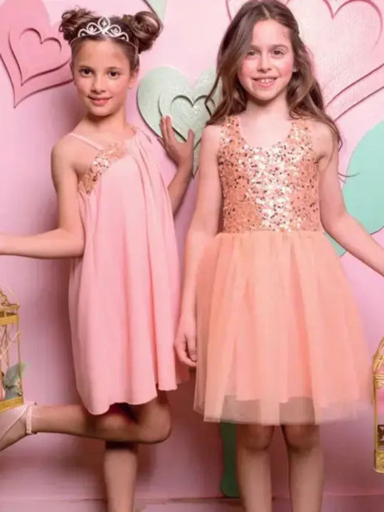 Mädchenkleid Rosa