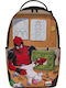 Sprayground Marvel Deadpool School Backpack Junior High-High School with Water Bottle Holder Multicolour 29 x 15 x 45cm