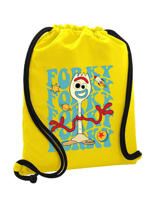 Koupakoupa Forky Kids Backpack Yellow 48x40cm