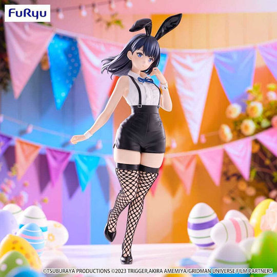 Gridman Universe Bicute Bunnies Figure Pvc Rikka Takarada Easter Bunny Ver Size 28cm