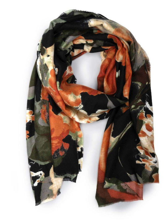 Mat Fashion Fular Pentru Femei Portocaliu 0043.8290.Ν-Orange