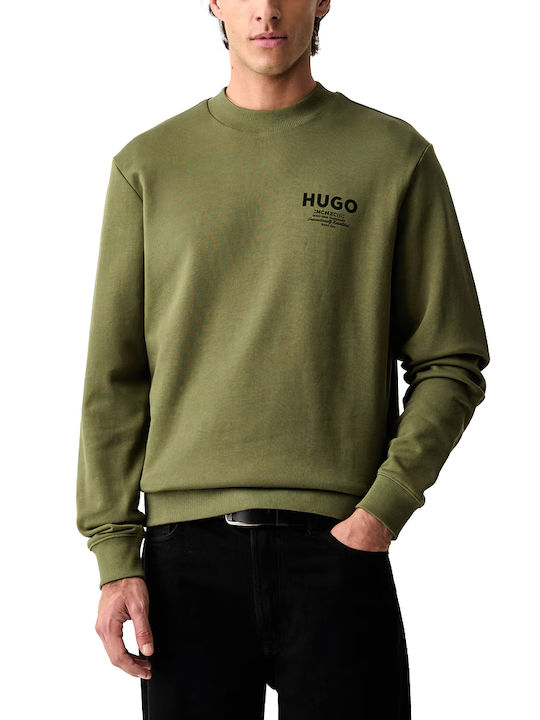 Hugo Hugo Ανδρικά Φούτερ Μαύρο Χακί Hugo Hugo Ανδρικά Φούτερ Μαύρο Χακί