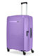 Ciak Roncato Medium Hard Travel Suitcase Purple Height 67cm