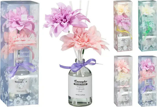 Koopman Raumduft Diffusor 100ml 6 Stäbchen & 2 Künstliche Jasminblumen