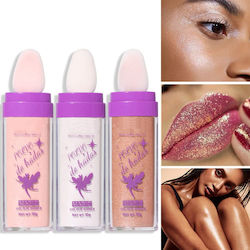 Face & Body Glitzer Textmarker Puder Rosa