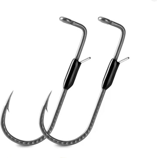 Kingdom 90° Jig Hook High Carbon Steel No1