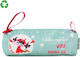 Pepita Viajera Green Cylinder Pencil Case