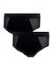 Men's Black Slips 2Pack