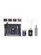 Geschenkset Duftendes Glas Diffuser 60ml Raumspray 30ml & Kerze Black Vanille