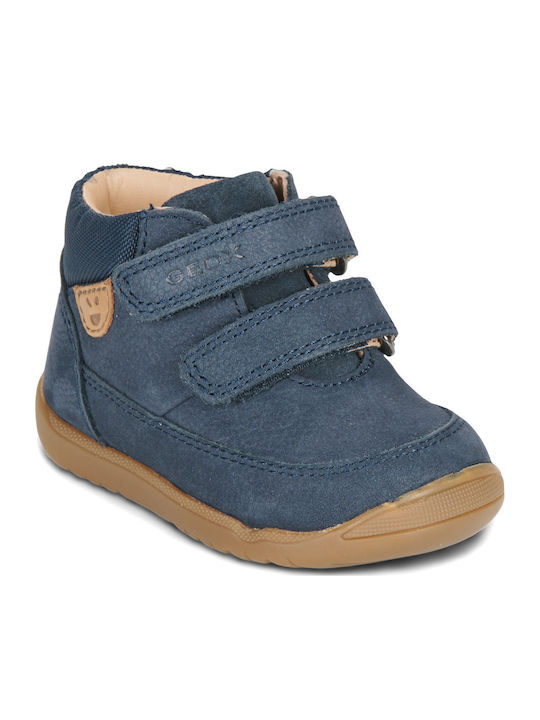 B Macchia Kids Ankle Boots Blue