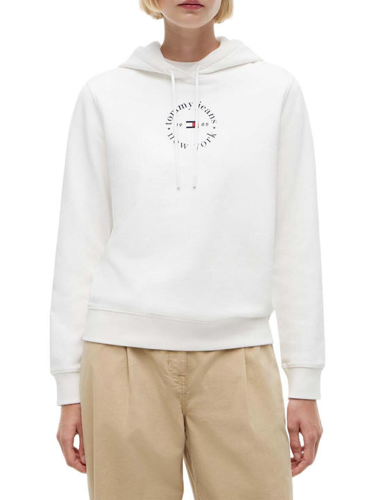 Tommy Hilfiger Hanorac de damă cu glugă Alb