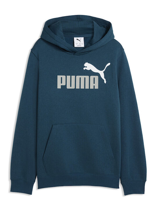 PUMA Kids Sweatshirt with Hood Petrol Hoodie Fl