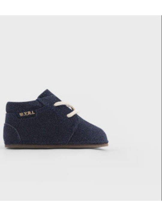 Mayoral Baby Soft-Sole Boots Blue