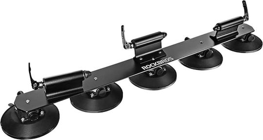 Rockbros Xp1003 Suction Cup Roof Rack 3 Bikes Black Xp1003bk