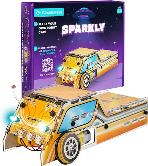 CircuitMess Construction Toy Sparkly Robot Car #sparkly Sparkly