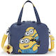 Kipling Школьен Плик За Храна 8 Литра Син Minions 20x13.5x25см