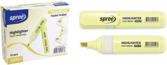 Spree Маркер За Подчертаване Lemon Pastel 6мм