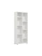 Modulus 4 Kinder Bücherregal Boden Kunststoff Weiß 70x33x142cm