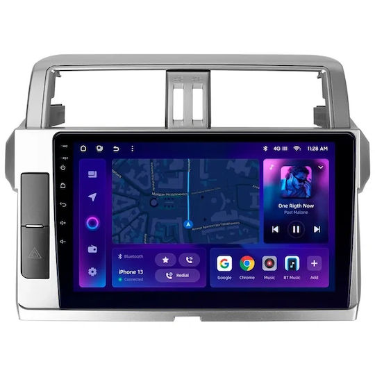 M3 Navigație Auto Toyota Croazieră Pe Uscat Prado J200 2013-2017 4+32GB 10" QLED Octa-Core 2GHz Android 4G Bluetooth 5.1 DSP
