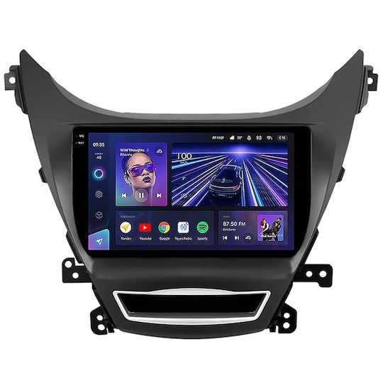 Teyes Cc3 2k Navigație Auto Hyundai Elantra 5 2010-2016 4+32gb 9.5" Qled Octa-core 2ghz Android 4g Bluetooth 5.1 Dsp Variant B