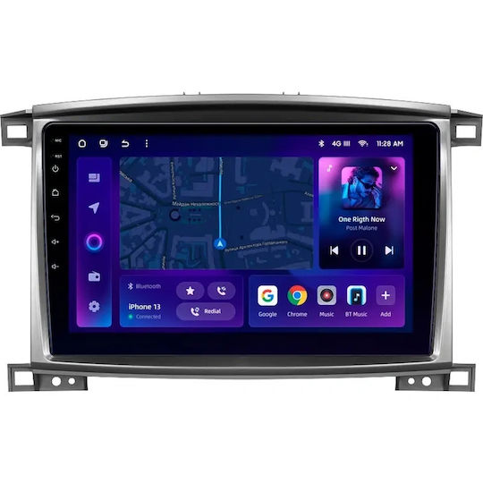 Moss M3 Navigație Auto Toyota Croazieră Pe Uscat Lc J100 2002-2007 4+32GB 9" QLED Octa-Core 2GHz Android 4G Bluetooth 5.1 DSP