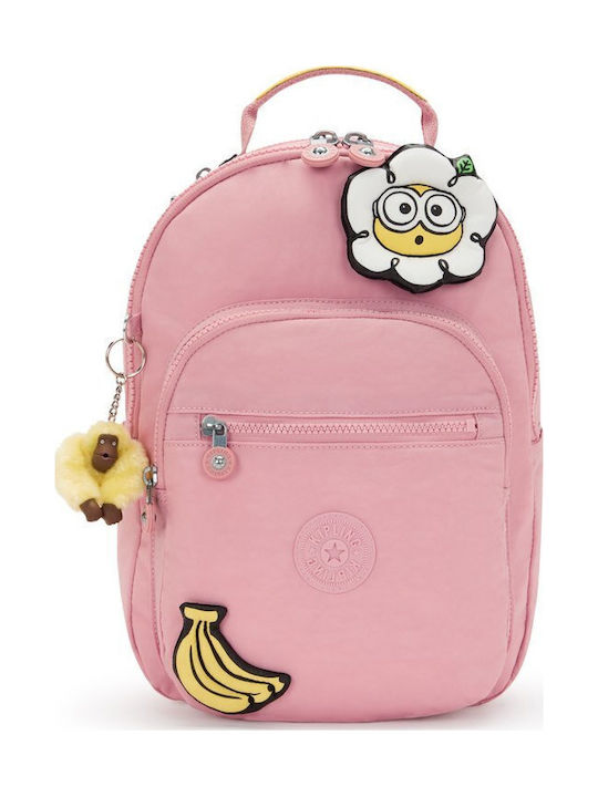 Kipling Kinder Tasche Rucksack Rosa 35x25,5x16cm