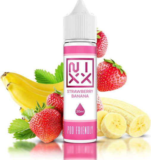 Nixx Shot de aromă 15ml/60ml 1 buc Căpșună Banană