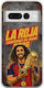 La Roja Campeones Del Mundo Marc Cucurella Google Pixel 7 5G Flexible TPU Transparent Silicone Case