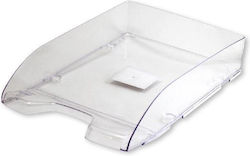 Spree Office Paper Tray Plastic A4 Transparent