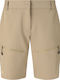 Whistler Women's Short Hiking Trousers Beige