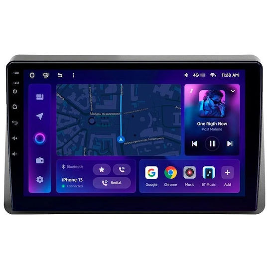 Moss M3 Car Navigation Renault Master 2019-2022 4+32gb 10" Qled Octa-core 2ghz Android 4g Bluetooth 5.1 Dsp