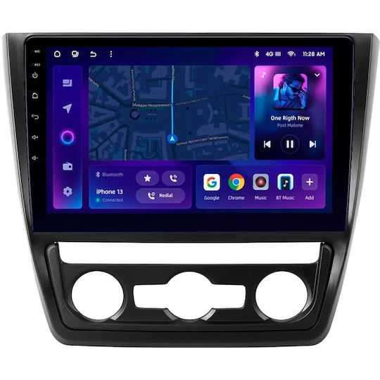 Навигация За Колa Moss M2 Skoda Yeti 2014-2017 4+64GB 10" IPS Octa-Core 1.6GHz Android 4G Bluetooth 5.1 DSP Вариант A