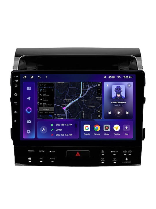 Navigație Auto Moss M2 Toyota Croazieră Pe Uscat 11 J200 2007-2015 Ii 4+32gb 10" Ips Octa-core 1.6ghz Android 4g Bluetooth 5.1 Dsp Variant C